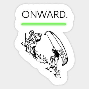 Onward Sticker